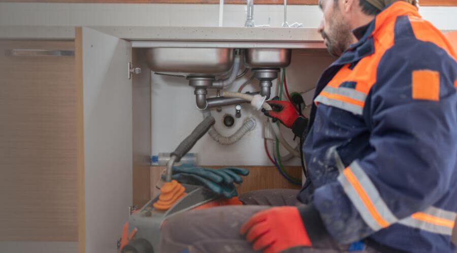 Professional slab leak plumber services in Egg Harbor, WI